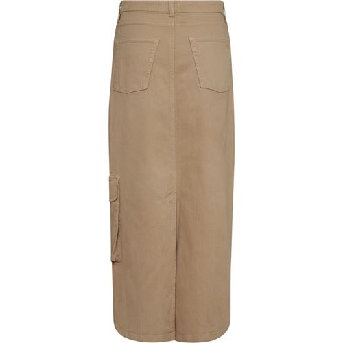 Kjolar - IVY-Augusta Utility Maxi skirt – Khaki Twill